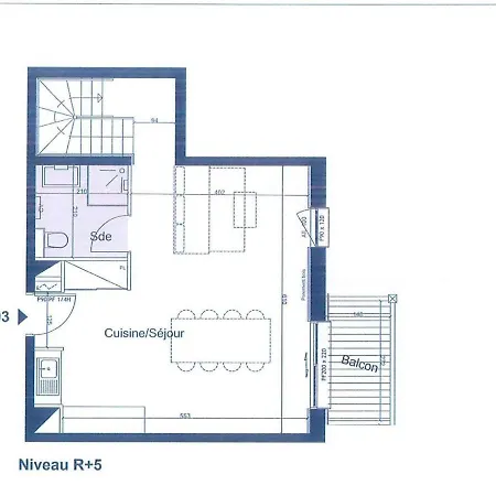 **charmette: Duplex 4 Pieces, 8 Pers, 3 Ch, Parking Souterrain, Balcon** - Fr-1-291-883 Lejlighed Valmorel